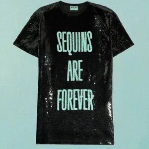 Taylor Swift TLOAS “Sequins Are Forever” Black Sequin Dress, Large NWT, RARE